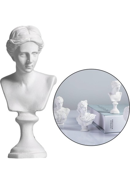 2.4 Inç Reçine Baş Büstü Heykeli Heykel (Yurt Dışından)