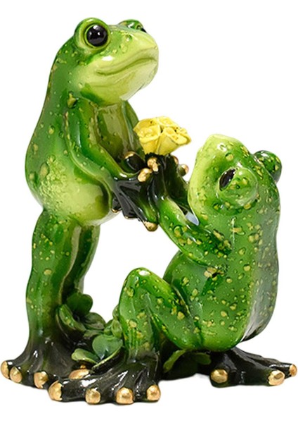 Kurbağa Heykelcik Heykeli Aşk Kurbağa Süsleme Doğum Günü Hediyesi Parti Odası E Için (Yurt Dışından) fırsatları