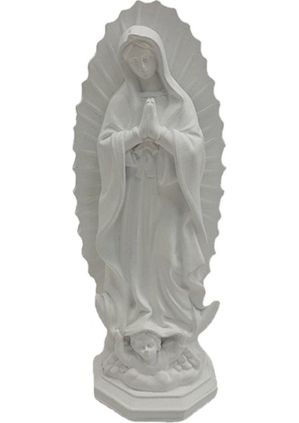 Reçine Mary Heykeli Şekil Our Lady Heykelcik (Yurt Dışından)