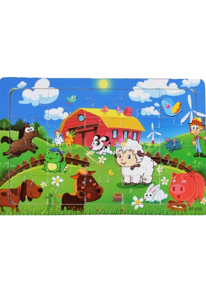 Çerçeve Tarzı 30 Parçalı Çocuk Puzzle'ı (Yurt Dışından)