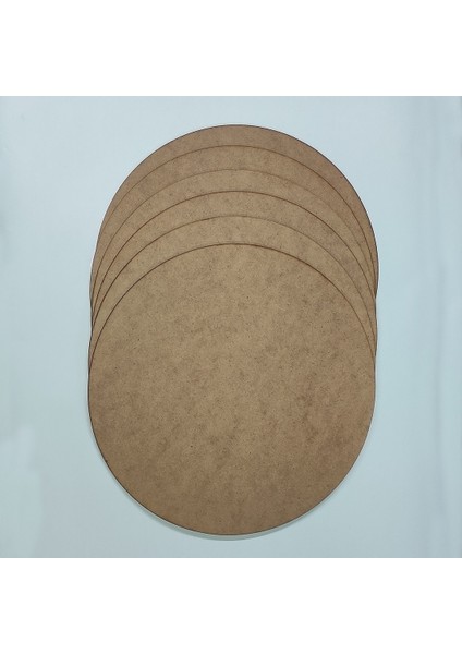 Supla, Amerikan Servis, Supla Mdfsi 6 Adet ( Ürün Çapı : 10 cm )