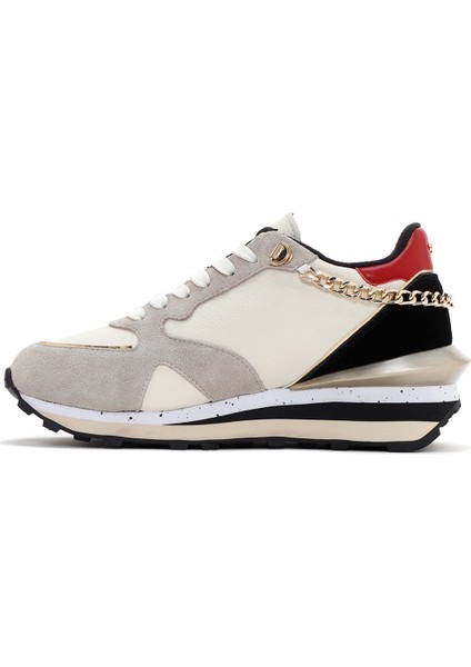 Kadın Wen Deri Kalın Tabanlı Sneaker fiyatları