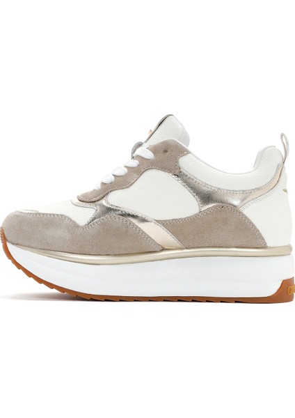 Derimod Alberto Guardiani Kadın Louise Kalın Tabanlı Deri Sneaker fiyatları