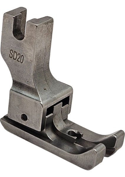 Düz Makine Geniş Tabanlı Çiftli Çima Ayak 2mm / SD20
