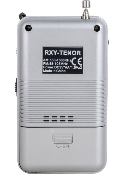 Rxy-Tenor Cep Tipi Mini Analog Radyo