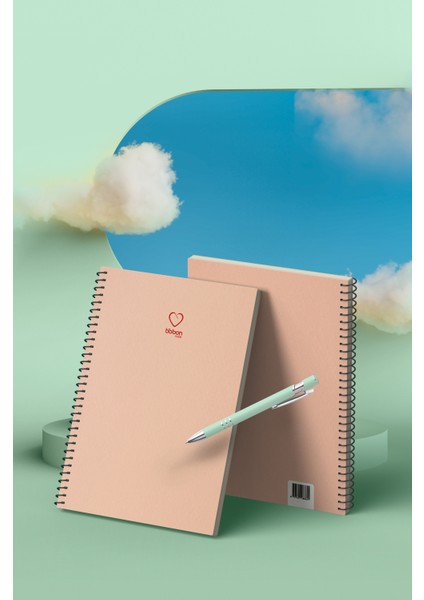 Note Maxi Defter Spiralli 4 Lü Set