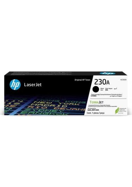 W2300A (230A) SIYAH LASERJET TONER 2.000 SAYFA
