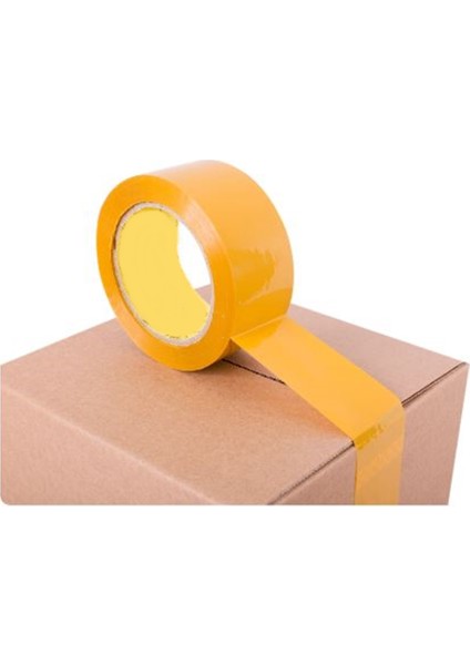 Sarı Koli Bandı 45mmx100m Renkli Koli Bantı Sarı Renk Hotmelt Yapışkanlı fiyatları