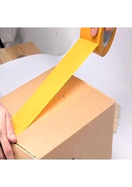 Sarı Koli Bandı 45mmx100m Renkli Koli Bantı Sarı Renk Hotmelt Yapışkanlı fırsatları