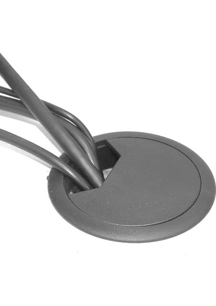 Yuekeda-20 Adet Bilgisayar Masası Kablo Deliği Kapağı 50MM (Yurt Dışından)