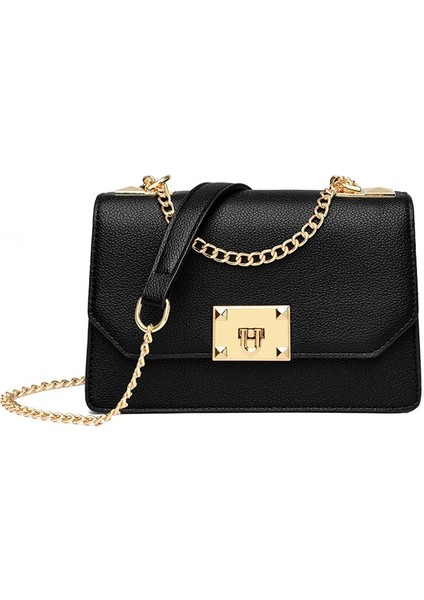 Yuekeda-Kadın Küçük Kare Çanta Crossbody Çanta (Yurt Dışından)