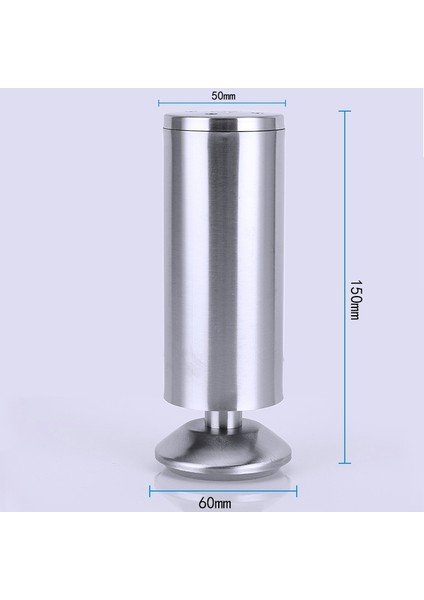Yuekeda-5 Parça Paslanmaz Dolap Ayağı (Yurt Dışından)