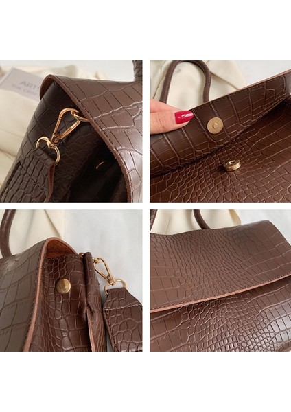 Yuekeda-Kadın Crossbody Çanta Omuz Koltuk Altı Banliyö Çantası (Yurt Dışından) modelleri