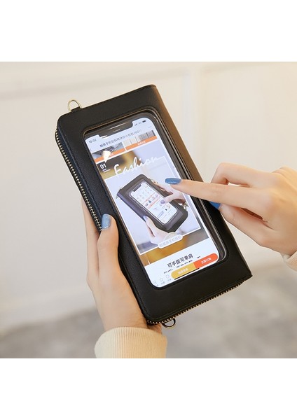 YUEKEDA-1665 Çok Fonksiyonlu Tek Omuz Telefon Çantası Cüzdan (Yurt Dışından) indirimleri