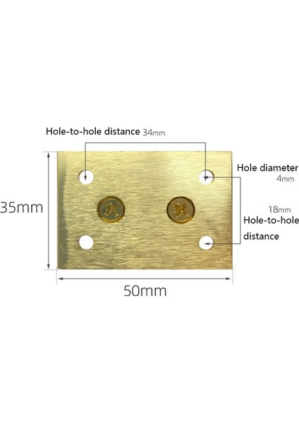 Yuekeda-Metal Mobilya Ayakları, Yükseklik: 27,5cm (Yurt Dışından)