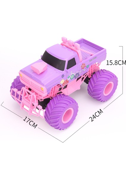Barbie Renkli Çocuk Oyuncak Arabası,(Model C) (Yurt Dışından)