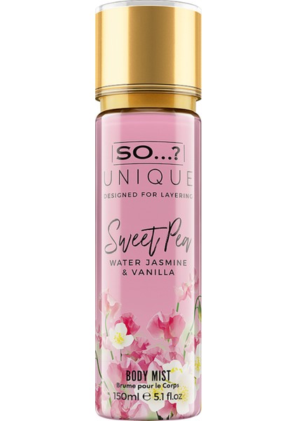 Unique Sweet Pea Vücut Spreyi 150 ml