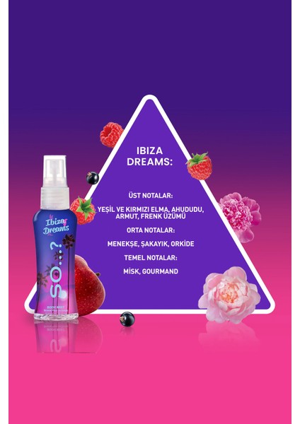 İbiza Dreams Vücut Spreyi 50 ml