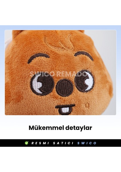 Swico Remado K-Pop Skzoo Dwaekkı Peluş Oyuncak Anahtarlık (Yurt Dışından)