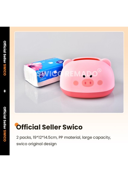 Yaratıcı Hayvan Şekilli Mendil Tutucu 2 Adet (Yurt Dışından) indirimleri