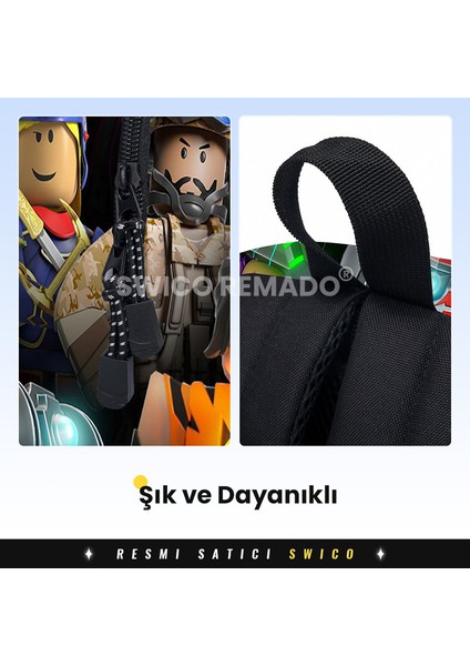 Kalem Kutulu Sevimli Karikatür Roblox Okul Çantası (Yurt Dışından) indirimleri
