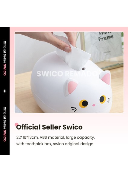 Creative Kitten Şekilli Mendil Tutucu (Yurt Dışından) indirimleri