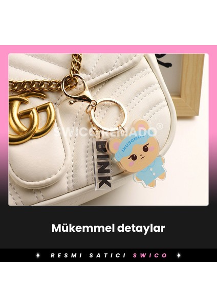 K-Pop Black Pink Blink Rosıe Anahtarlık (Yurt Dışından) modelleri