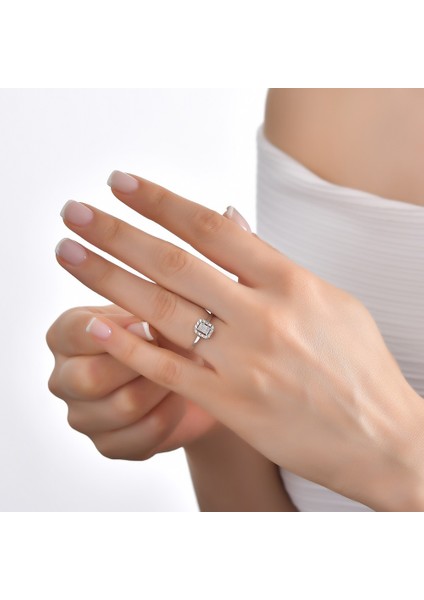 Pırlanta Baget Fantezi Yüzük