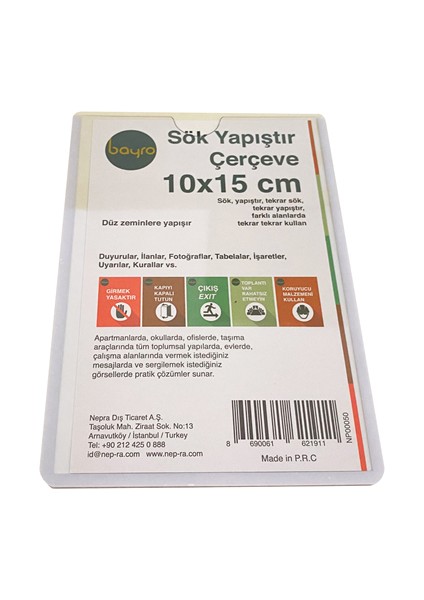 Sök Yapıştır Çerçeve 10 x 15 NP00046