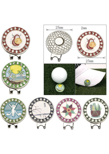 Paslanmaya Karşı Çıkarılabilir Golf Işaretleri Çıkarılabilir Ş (Yurt Dışından) fırsatları