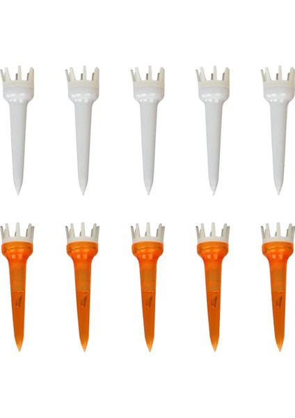 10 Pe Golf Tees 50MM (Yurt Dışından)