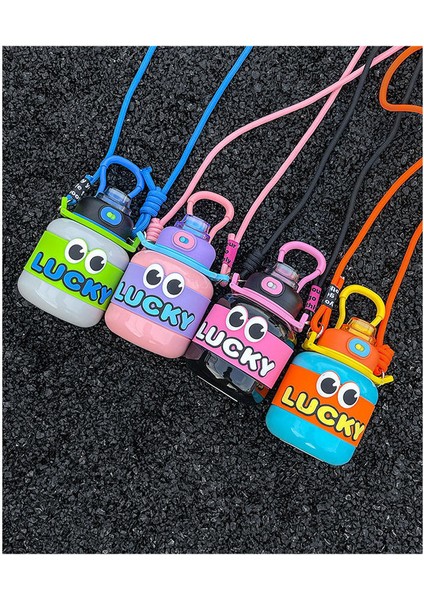 Sweet Ruı Big Eyes Çelik Çocuk Yalıtımlı Su Şişesi, 660ML (Yurt Dışından)