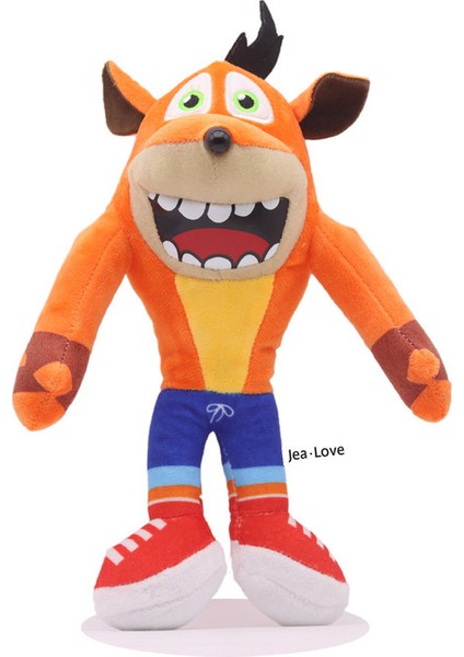 Jea·love 28CM Crash Bandicoot Peluş Oyuncak Çocuk Hediyesi (Yurt Dışından)