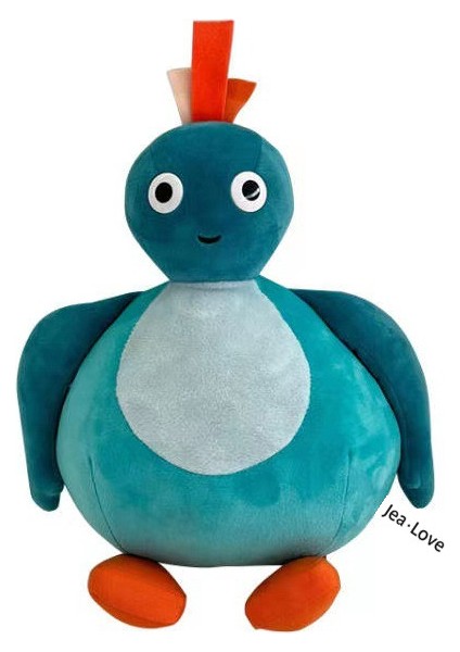 Jea·love 26 cm Twirlywoos Robin Çocuklara Hediye Bebek Peluş Oyuncak (Yurt Dışından)