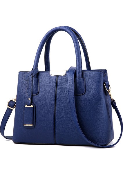 Yeni Üst Düzey Moda Avrupa ve Amerikalı Kadın Çantası Litchi Desen Kadın Çantası Omuz Crossbody Çanta (Yurt Dışından)