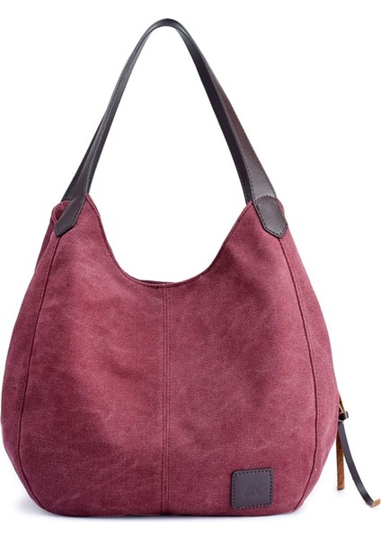 Kadın Kanvas Omuz Çantası (Yurt Dışından)