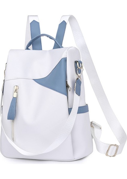 Nachen Kız Çocuk Sırt Çantası - Beyaz (Yurt Dışından)