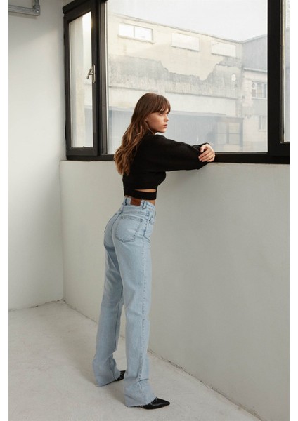 Desert straight fit jean mavi fırsatları