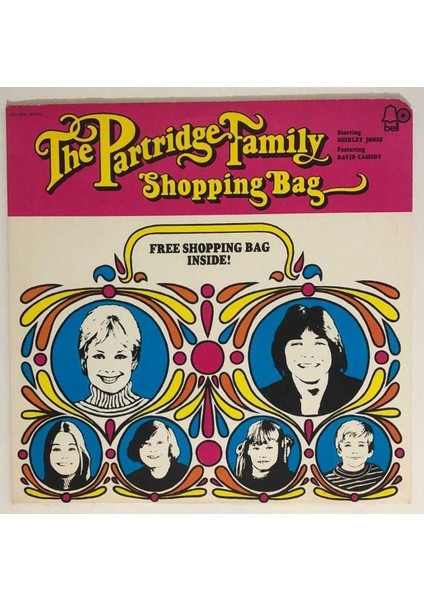 The Partridge Family Shopping Bag Lp Plak (Orjinal 1972 Kanada Baskı)