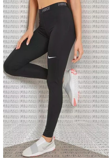 Dri Fit Victory Baselayer Black Leggings Toparlayıcı Kadın Taytı Siyah