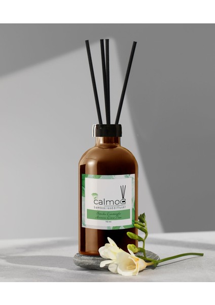 Huzurlu Bahce Bambu Cubuklu Oda ve Ortam KOKUSU-110ML