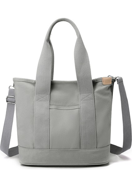 Kadınlar Için Büyük Kapasiteli Kanvas Çanta Omuz Çantası El Çantası (Yurt Dışından)