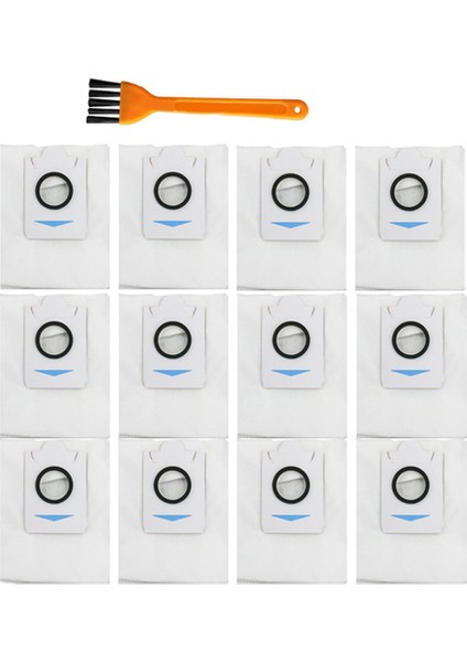 X1 ARTI/T10 Artı Toz Torbası Parçaları Robotlu Süpürge Çöp Torbaları Kirli Torbalar Yedek Aksesuarlar (Yurt Dışından)