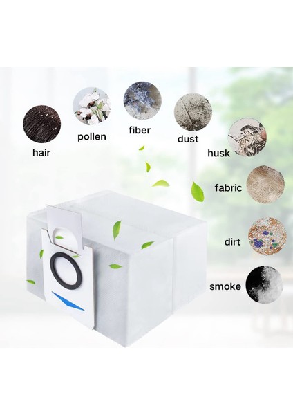 X1 ARTI/T10 Artı Toz Torbası Parçaları Robotlu Süpürge Çöp Torbaları Kirli Torbalar Yedek Aksesuarlar (Yurt Dışından)