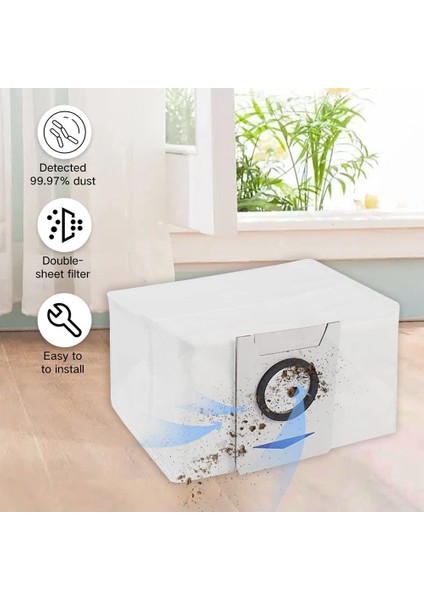 X1 ARTI/T10 Artı Toz Torbası Parçaları Robotlu Süpürge Çöp Torbaları Kirli Torbalar Yedek Aksesuarlar (Yurt Dışından)