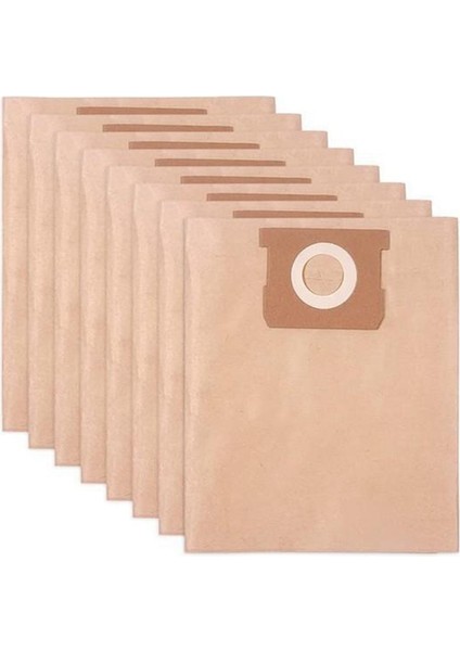 19-3100 Mağaza Için Vakum Torbaları 5-6 Galon Islak/kuru Elektrikli Süpürgeler Tek Kullanımlık Toz Torbaları Yeniden Kullanılabilir Filtre 19-1500 (Yurt Dışından)