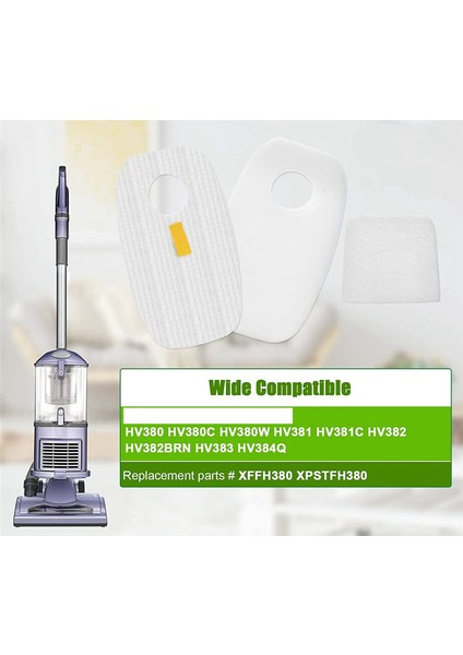 -Cket Duoclean HV380 HV381 HV382 HV380 HV381 HV383 HV384Q HV380W Için Ön ve Son Filtre Kitinin Değiştirilmesi (Yurt Dışından) indirimleri