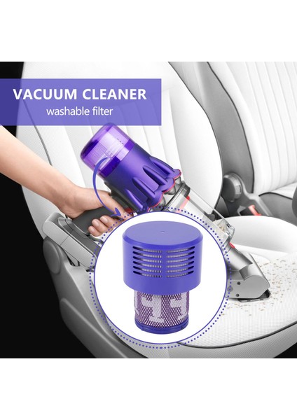 V10 SV12 Cyclone Animal Absolute Total Clean Elektrikli Süpürge Için Yıkanabilir Filtre Ünitesi (Yurt Dışından) fırsatları