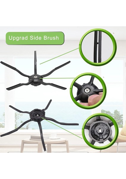 S7, S7+, S7 Maxv, S7 Maxv Plus, T7, T7S, G10S, G10S Pro Robot Süpürge Için 20PC S7 Aksesuar Kiti (Yurt Dışından)