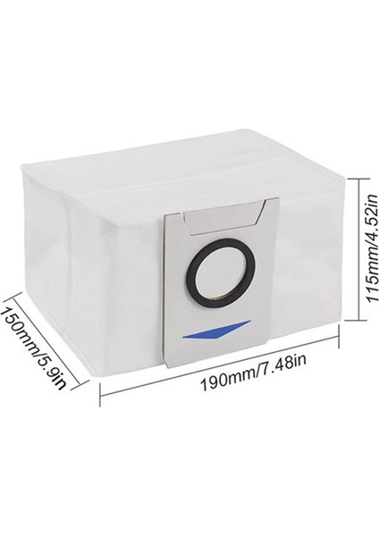 Deebot X1 Omni Turbo Elektrikli Süpürge Ana Fırça Hepa Filtre Paspas Bezi Toz Torbası Parçaları Için Yedek (Yurt Dışından)